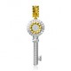 Beautifully Crafted Diamond Pendant in 18k gold with Certified Diamonds - TMT10104W